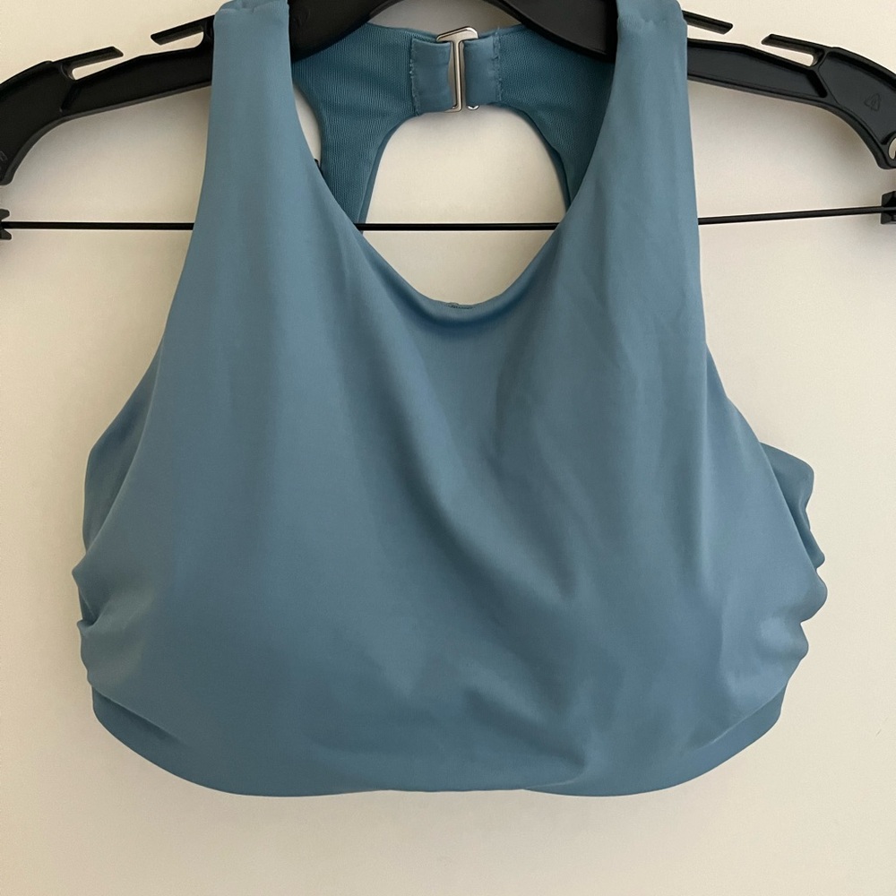 Athleta Blue Bikini Top. 32 D/DD